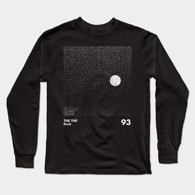 The The / Dusk / Minimalist Artwork Design Long Sleeve T-Shirt by saudade